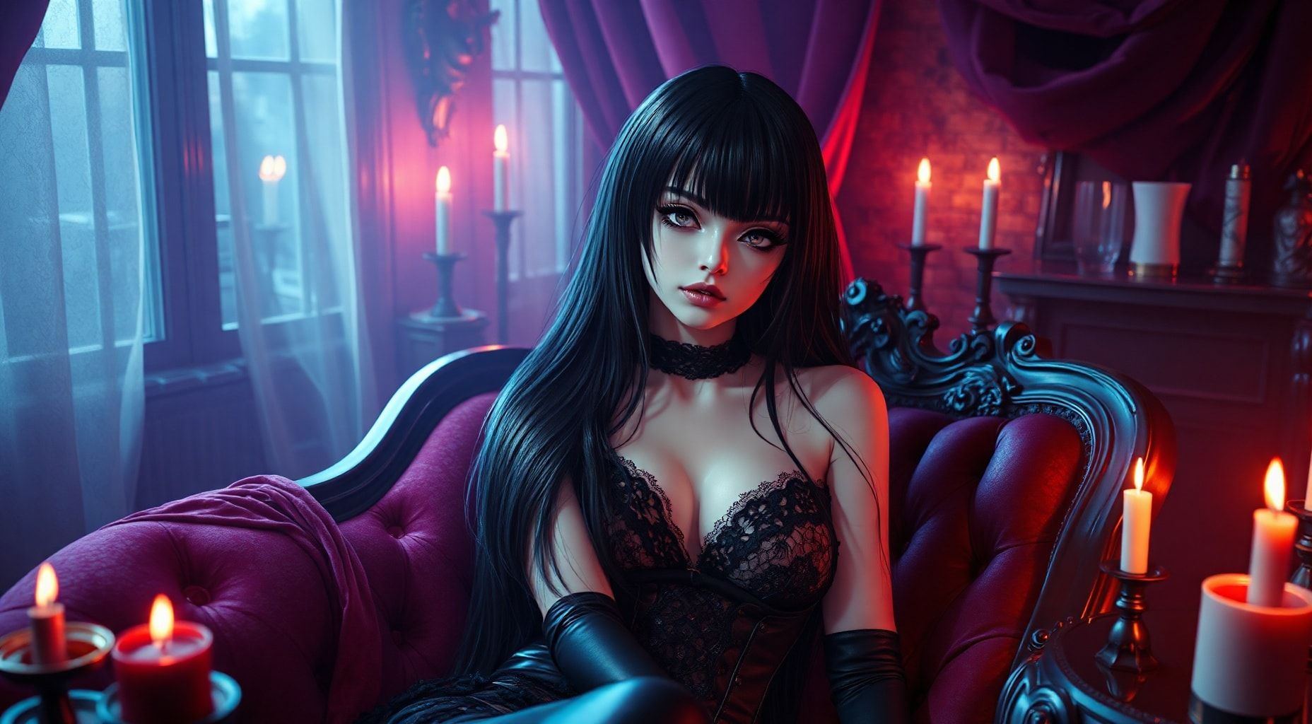 Download Goth Boudoire Girl