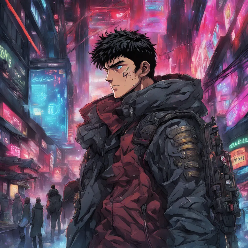 Download Guts Takezo Cyberpunk Pfp