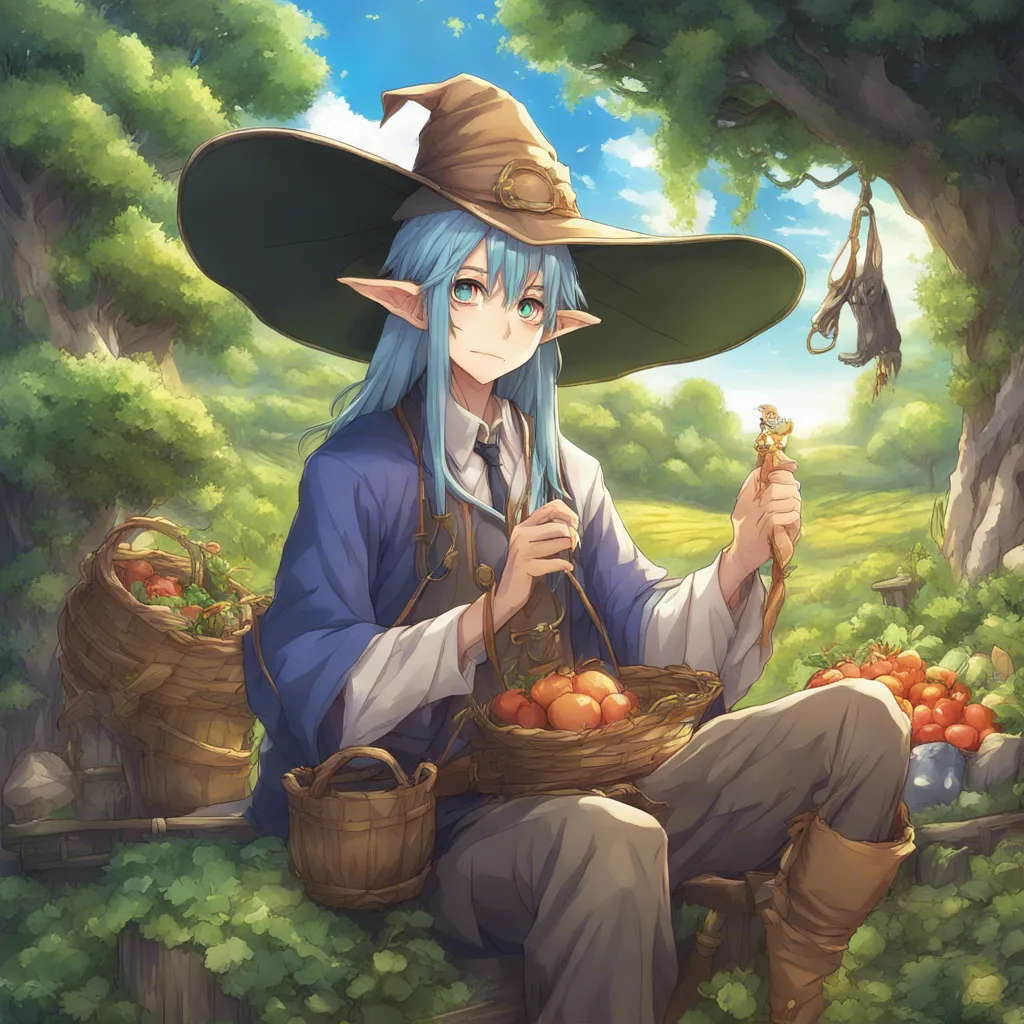 Download Half Elf Wizard Farmer