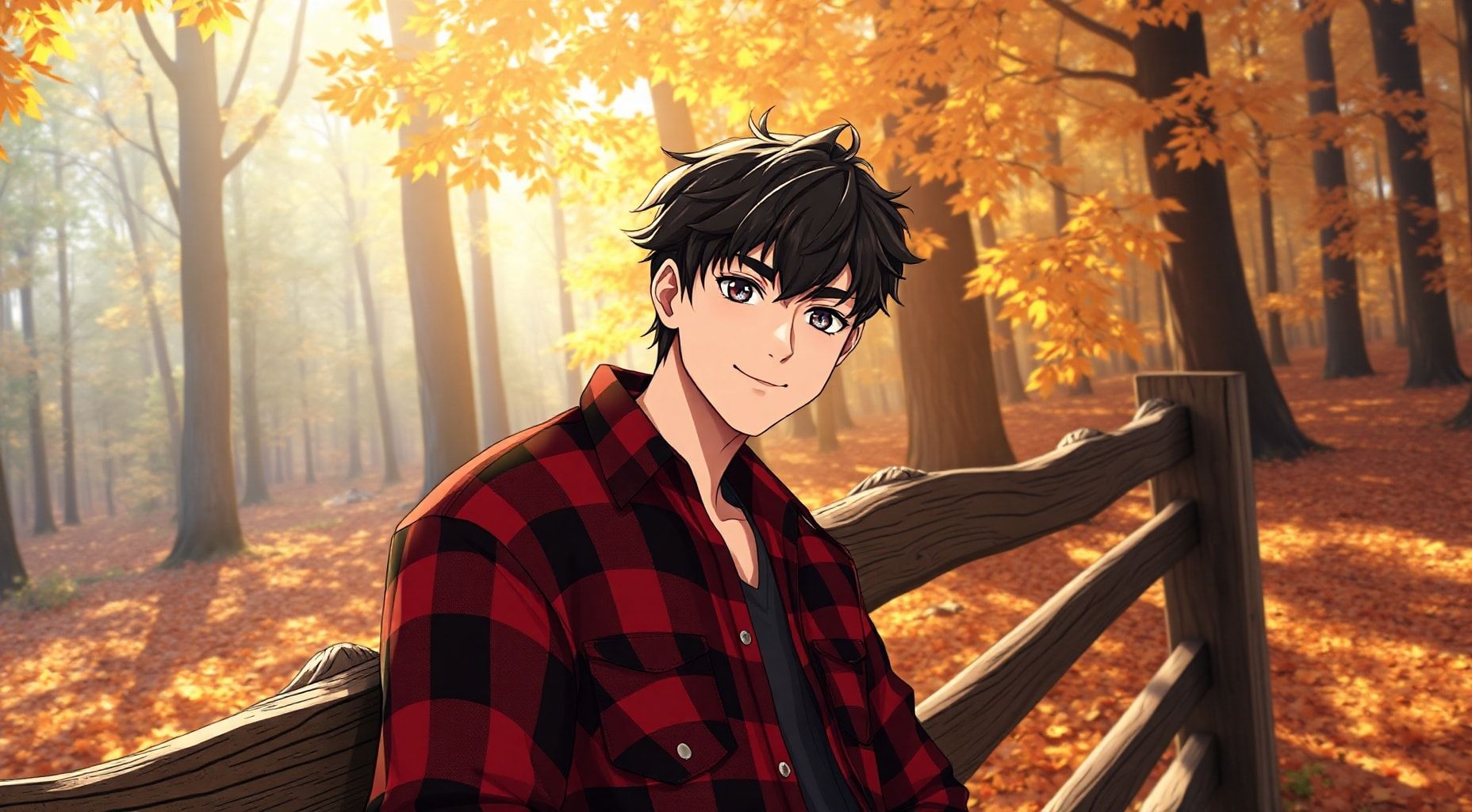 Download Hansom Man In Flannel