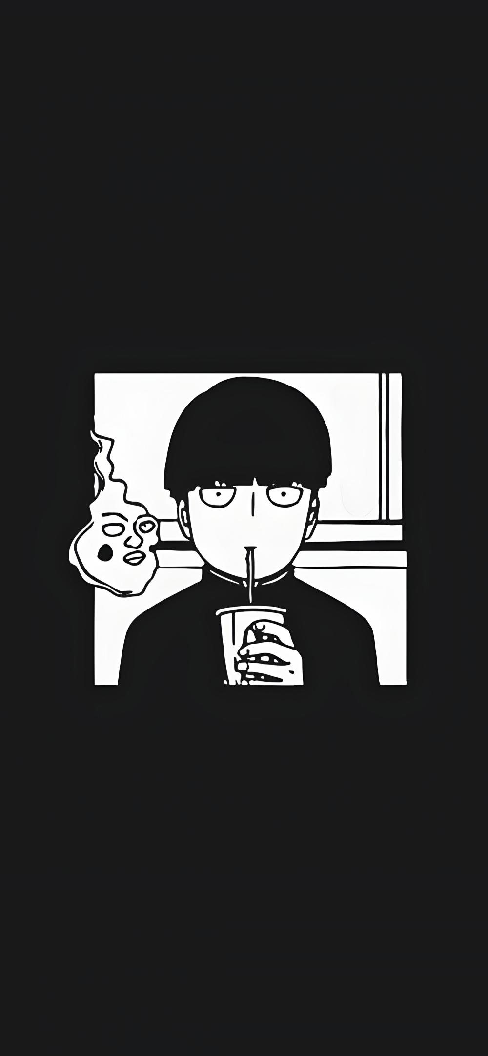 Download Mob Psycho Minimalist Anime