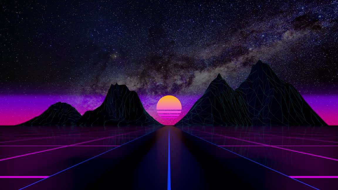 Download Endless Neon Road