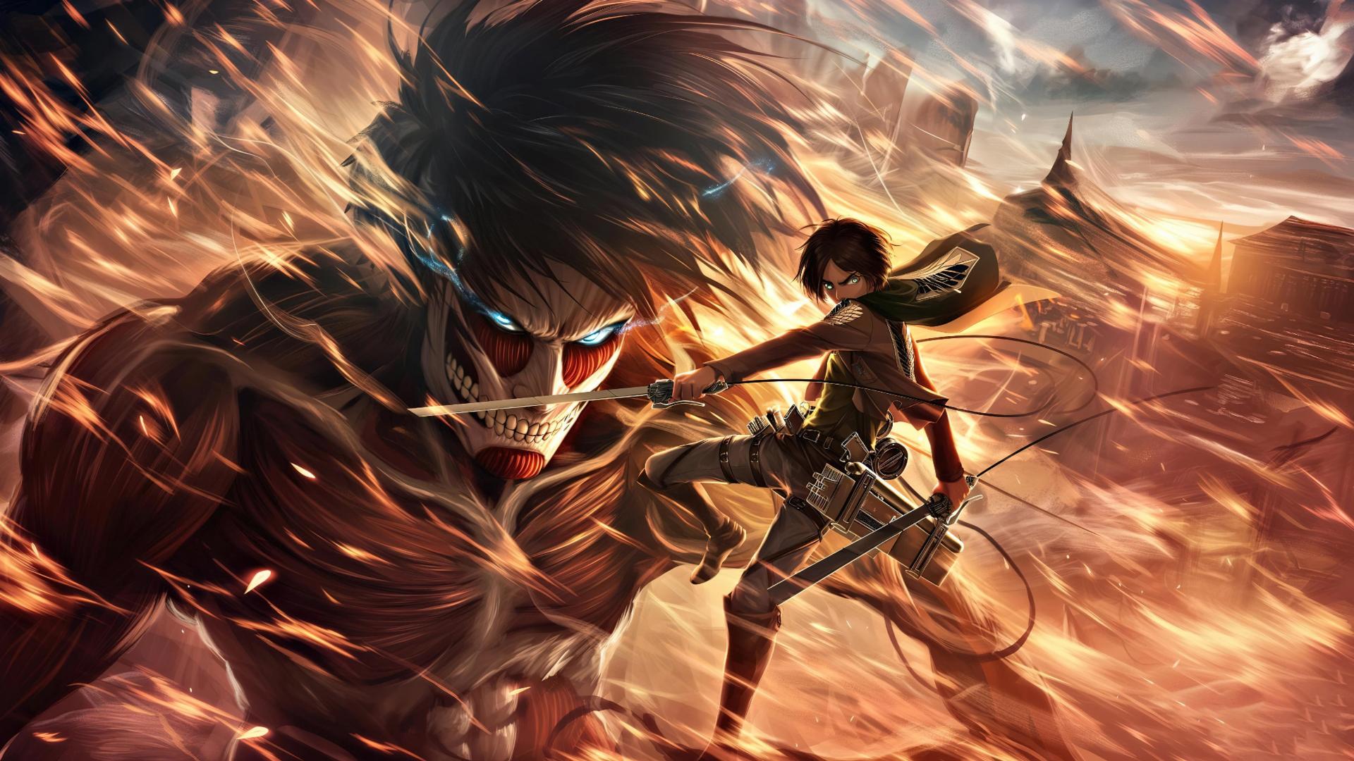 Download Shingeki no Kyojin Eren Yeager