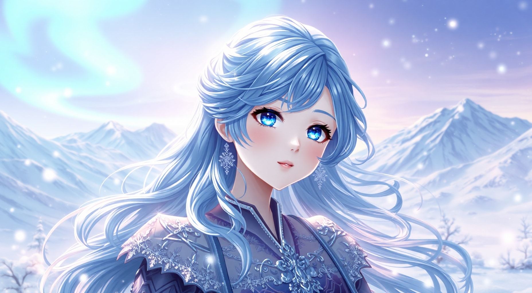 Download Ice Anime Girl Avatar