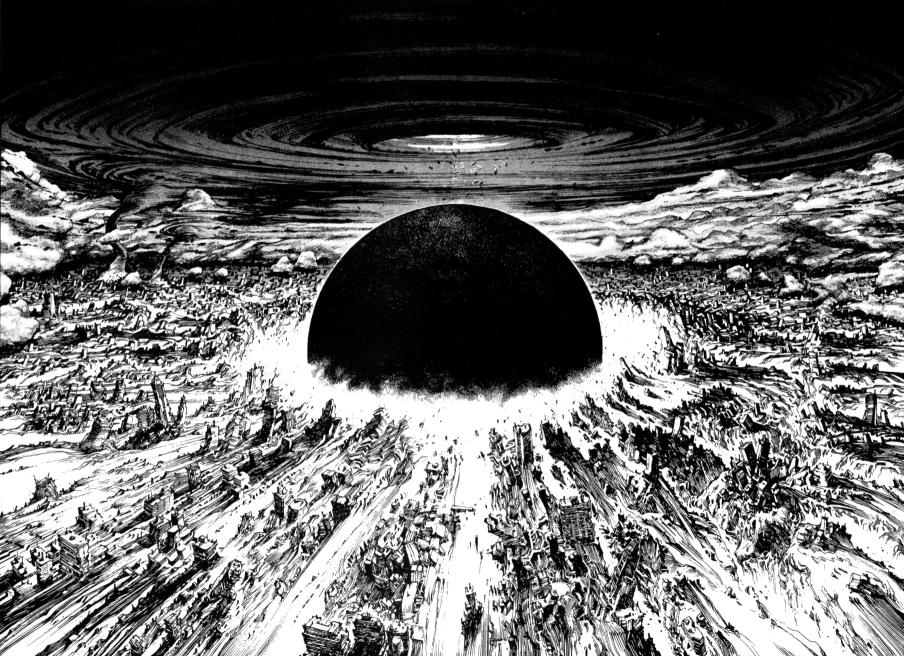 Download akira explosions grayscale manga