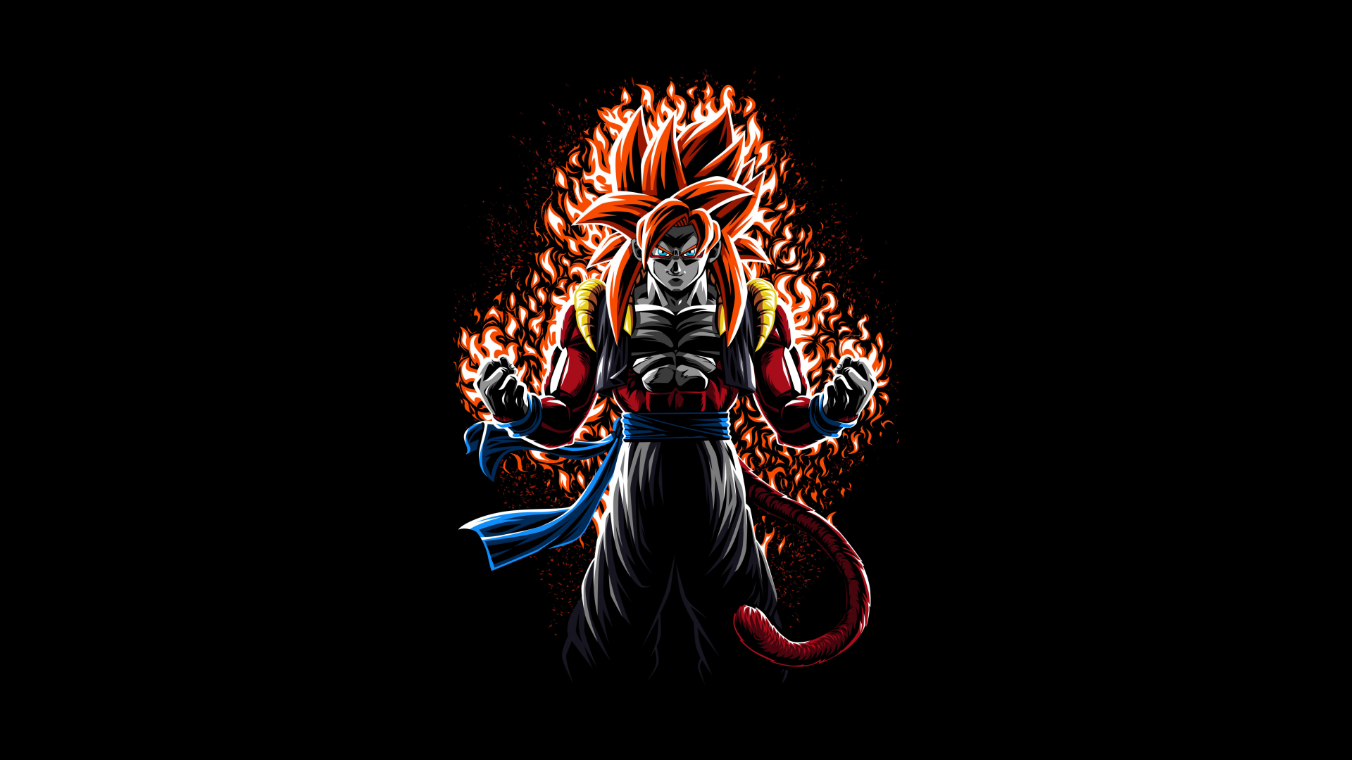 Download Goku Super Saiyan 4 Fusion