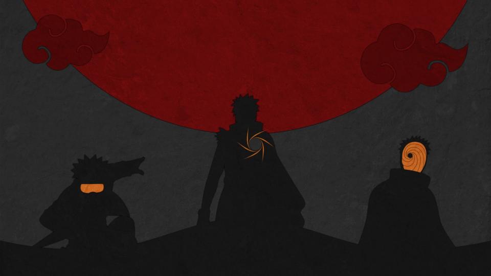 Download dark silhouette anime Naruto