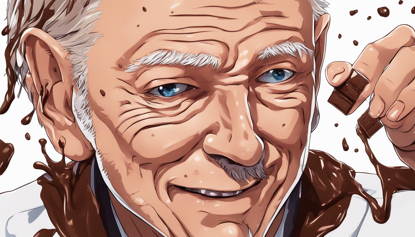 Download Jerry Jones With Chocolate On His