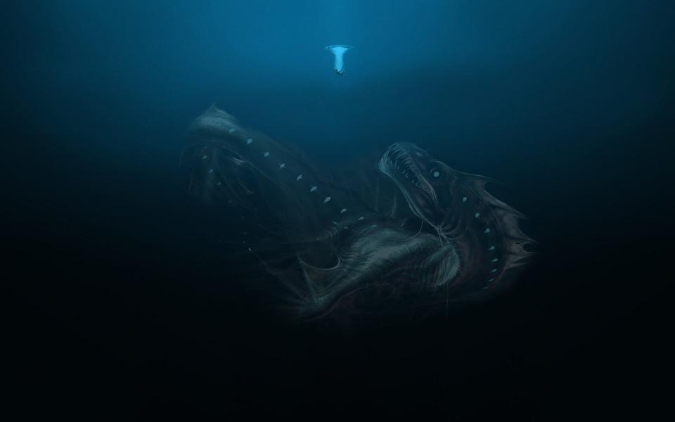 Download kraken creature  underwater