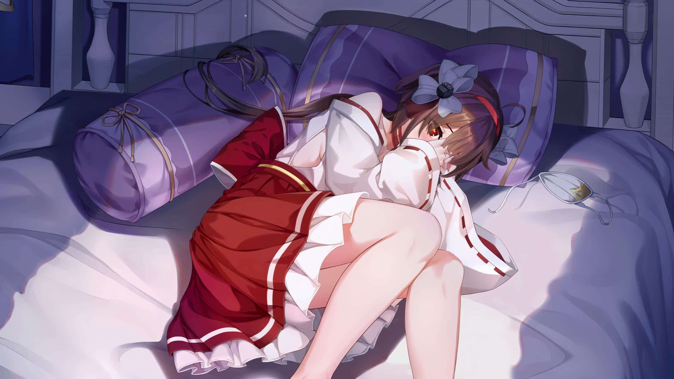 Download Hakurei Reimu Shy