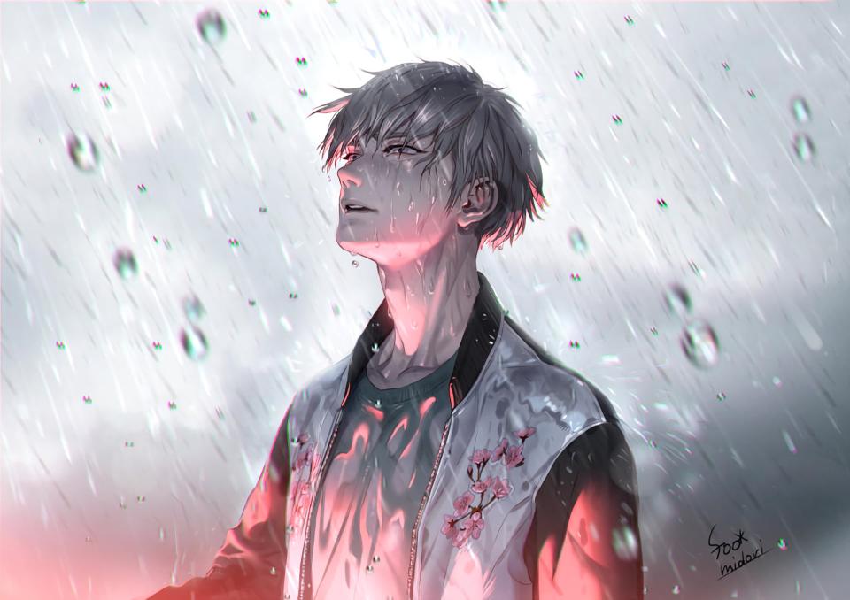 Download Anime Original Boy Rain