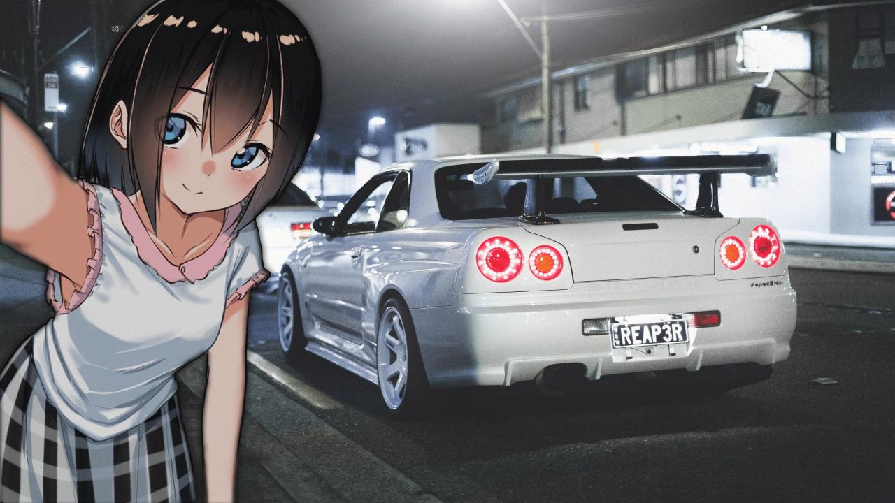 Download GTR R34 JDM anime