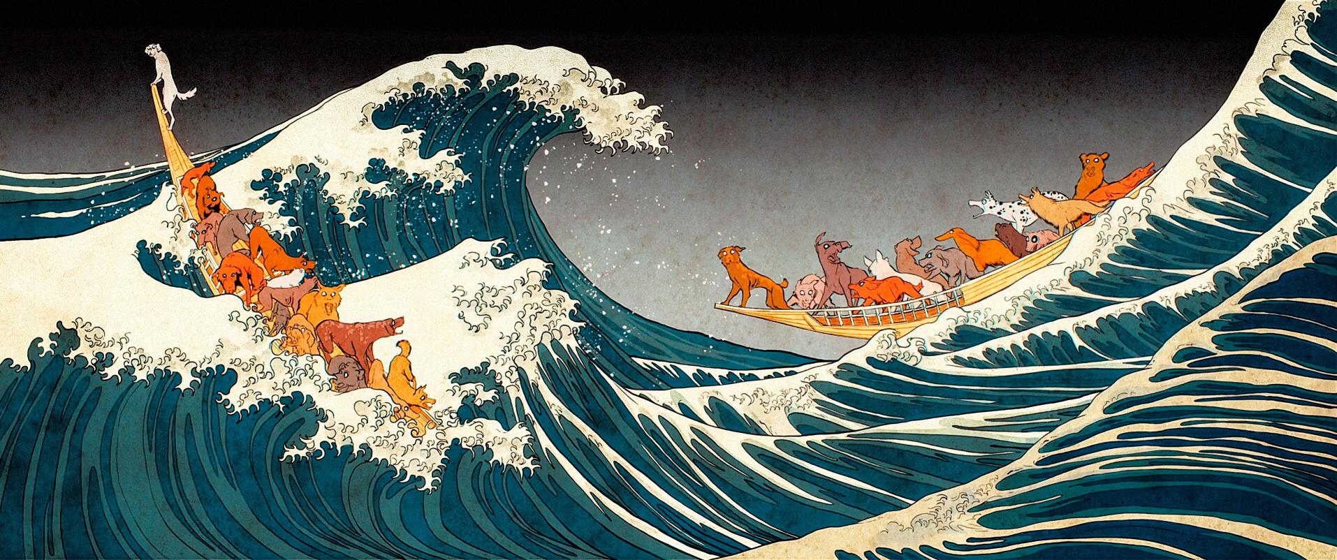 Download The Great Wave of