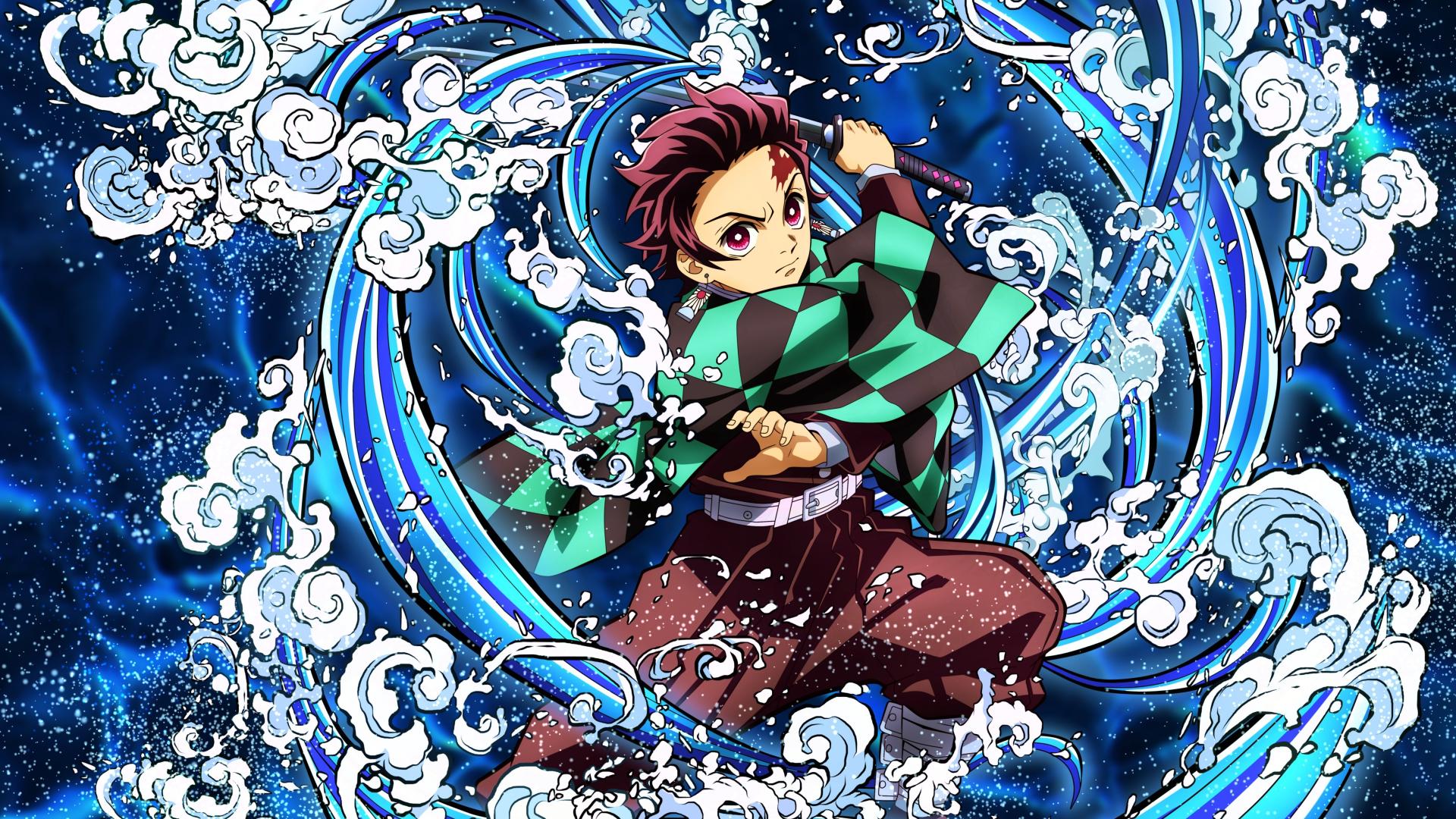 Download Demon Slayer Tanjiro Kamado Water Breathing