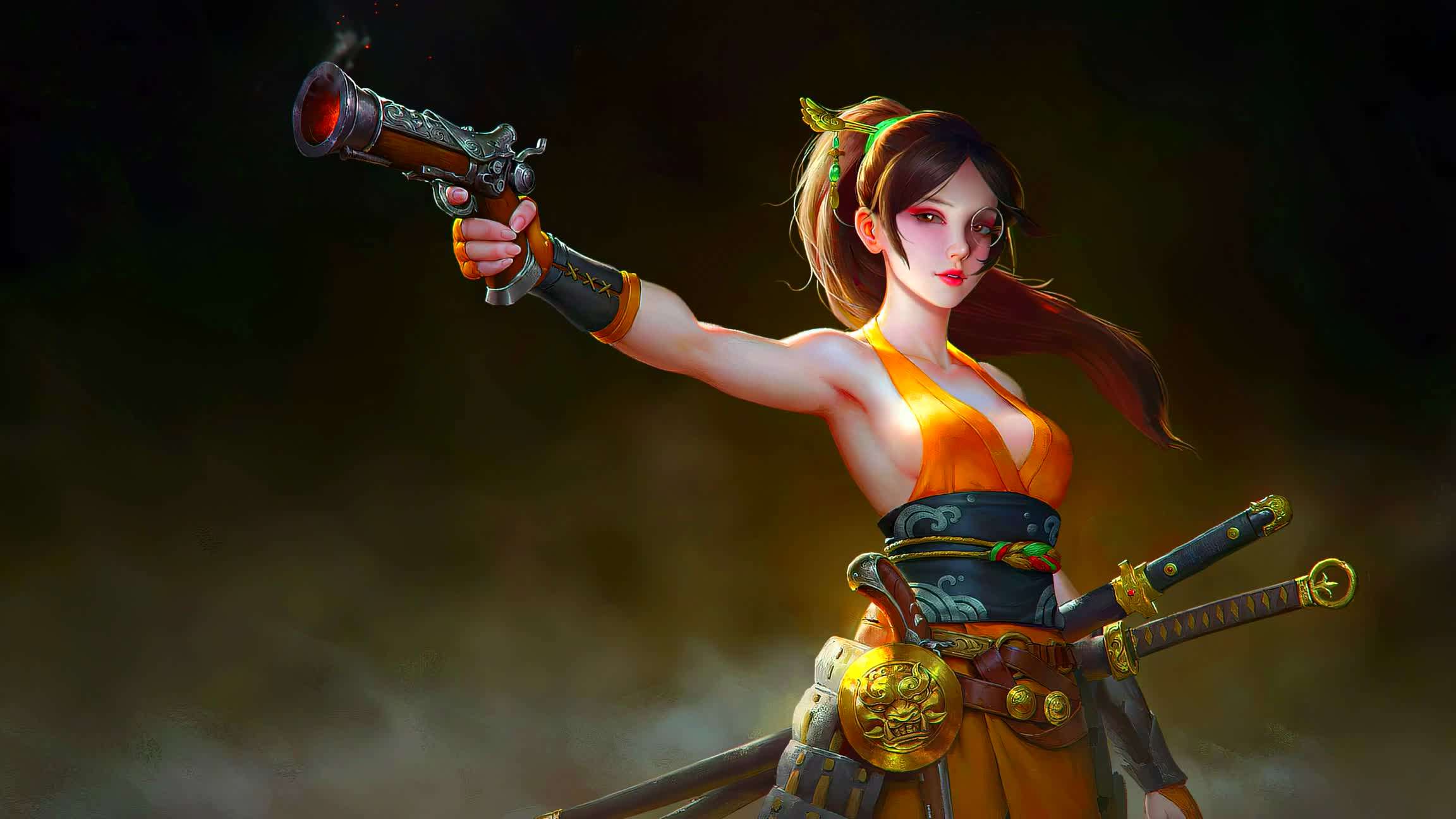 Download Steampunk Assassin Girl