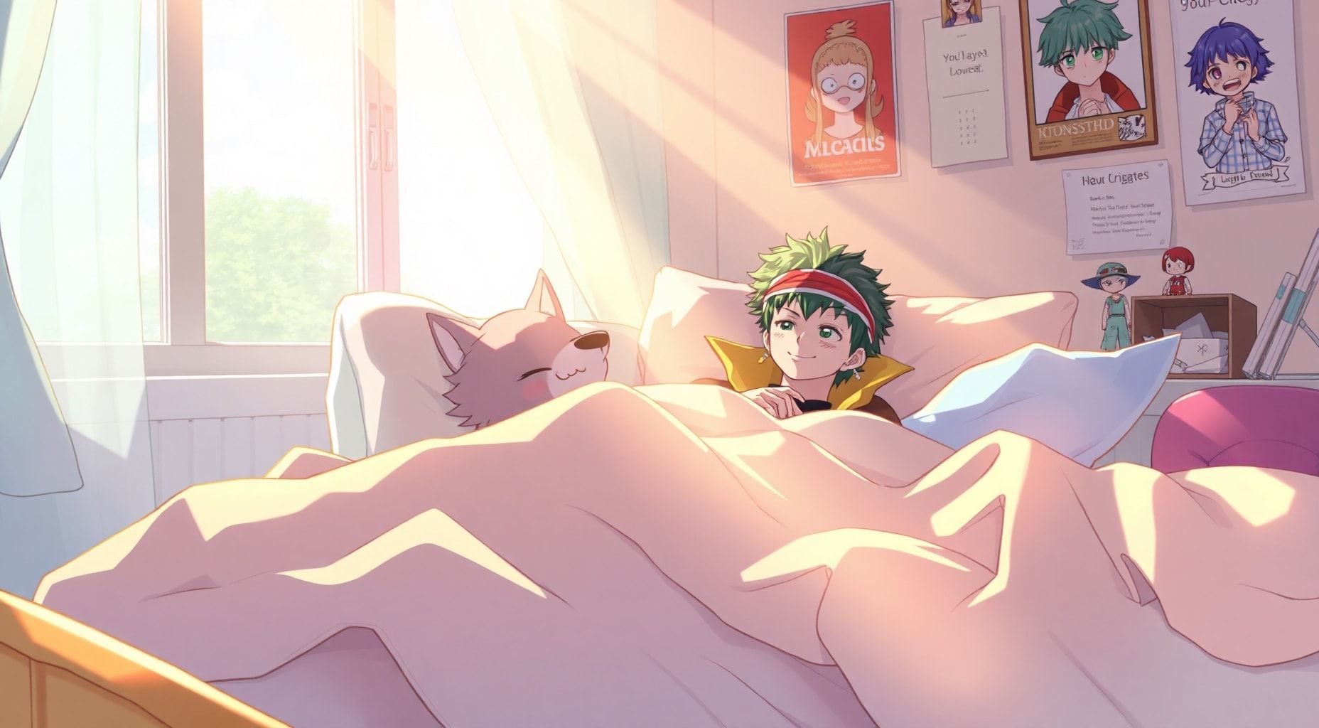 Download Legosi And Zoro In Bed