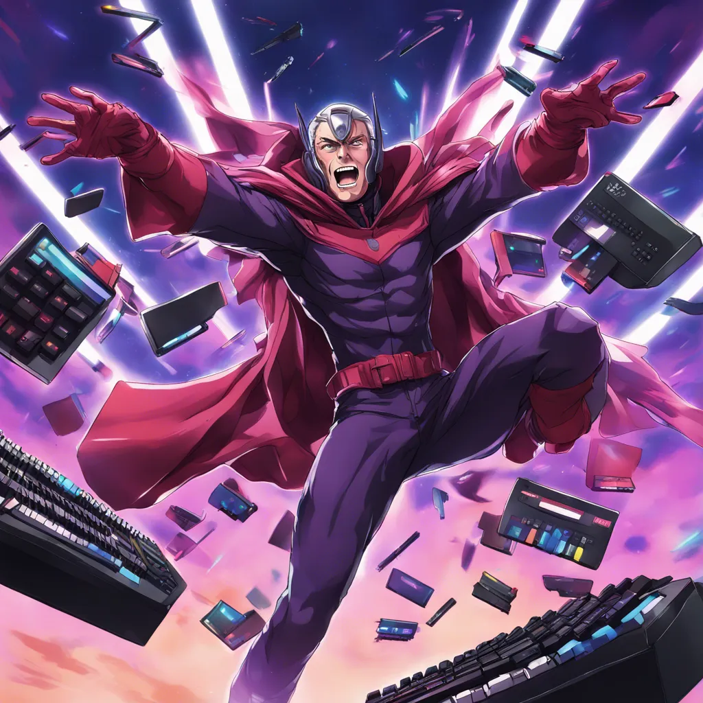 Download Magneto In The Air With His