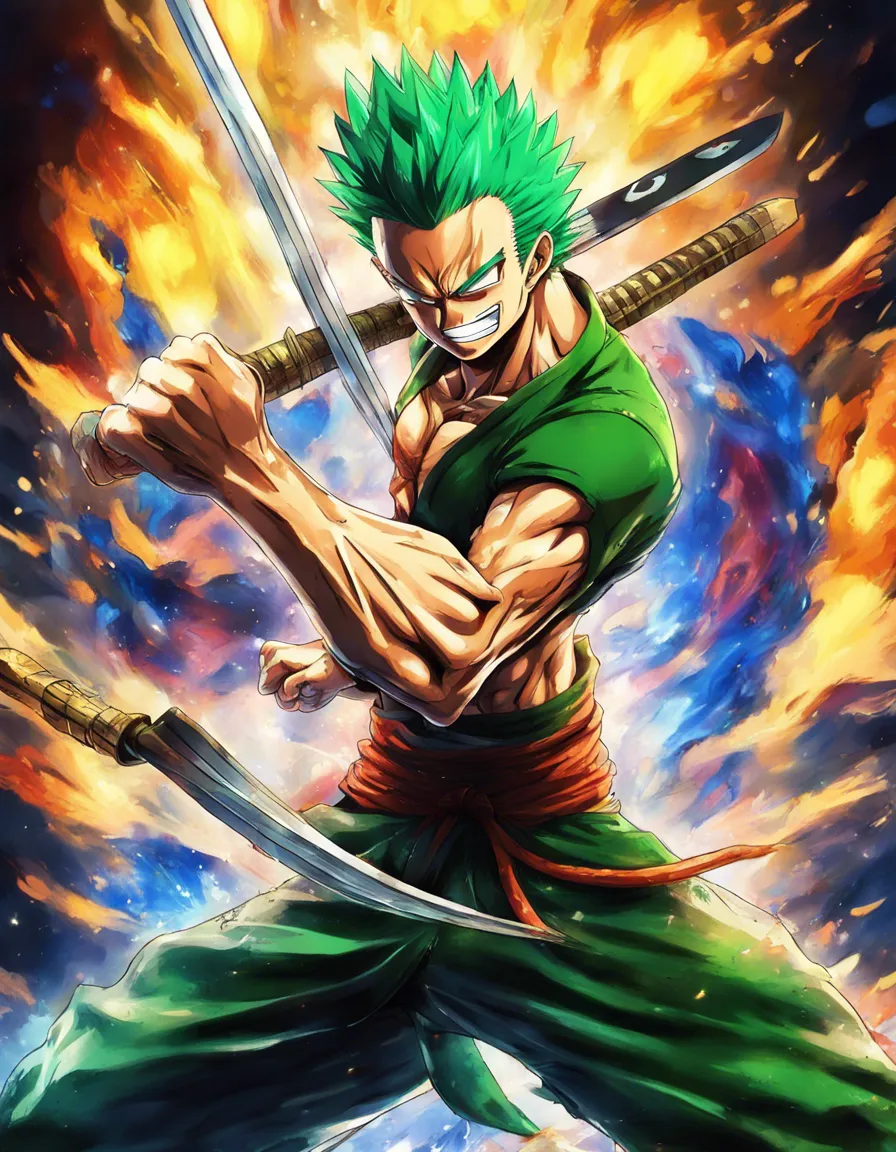 Download Make Zoro And Vegeta Fusion Into