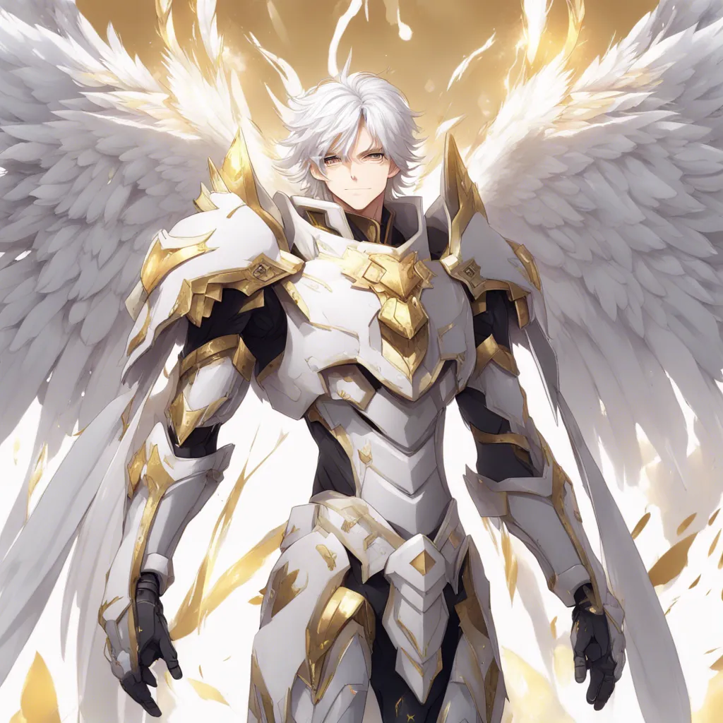 Download Male Angel With Wide Shoulders Marble