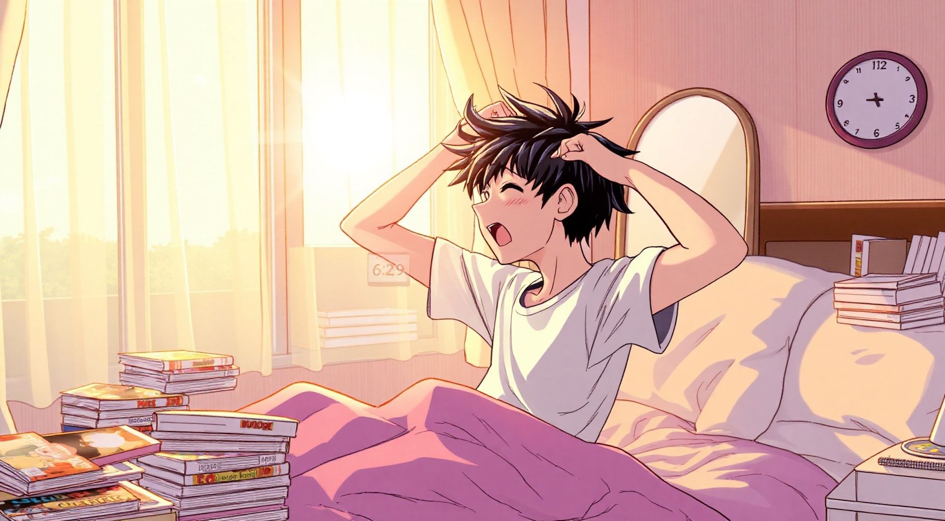 Download Manga Panel A Boy Wakes Up