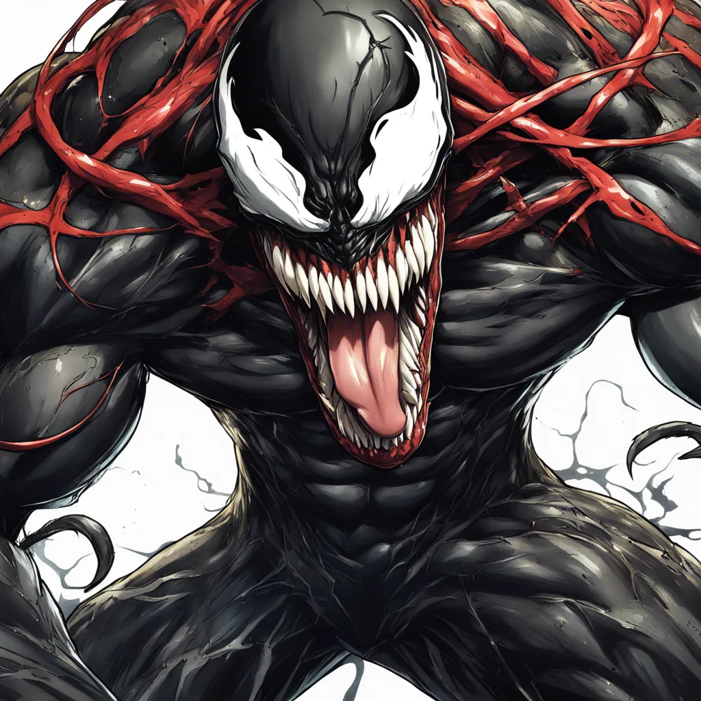 Download Marvel Venom Buff Biting Head Off