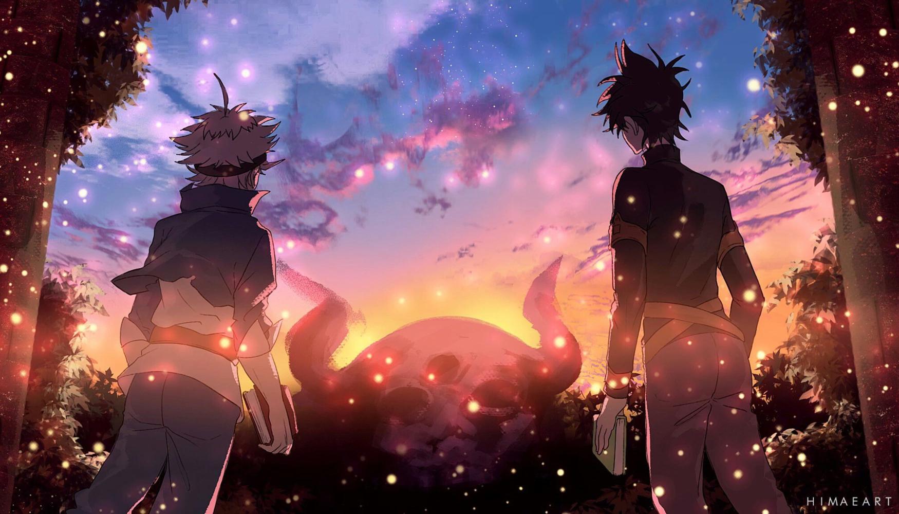 Download anime boys Asta Yuno