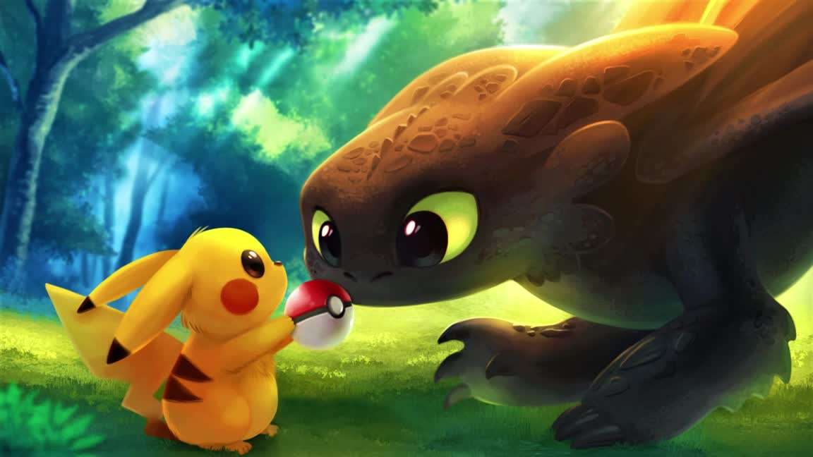 Download Pikachu – Toothless