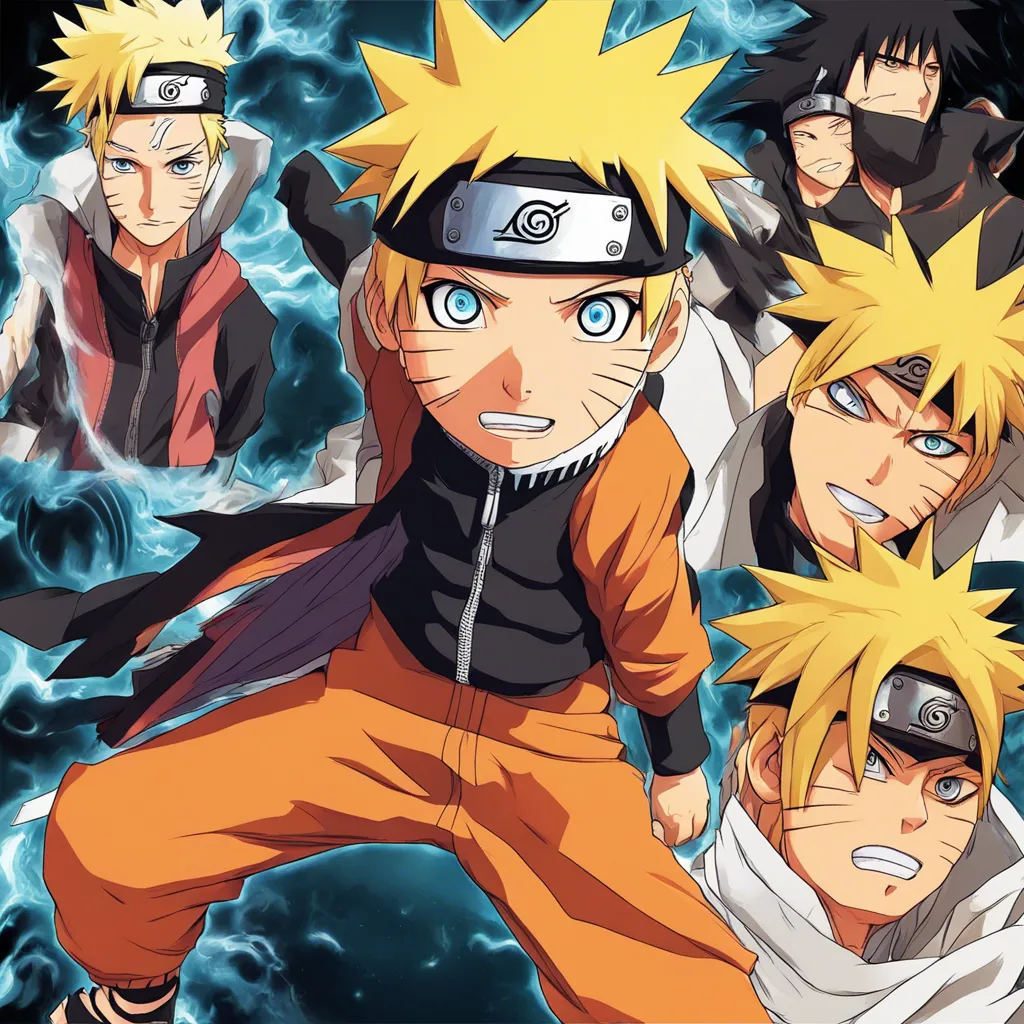 Download Naruto Drawn In Bleach Art Style