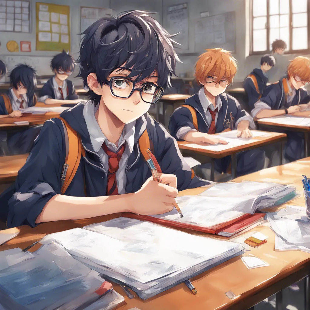 Download Nerdy Boy At School