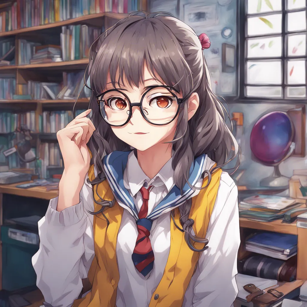 Download Nerdy Schoolgirl With Glasses