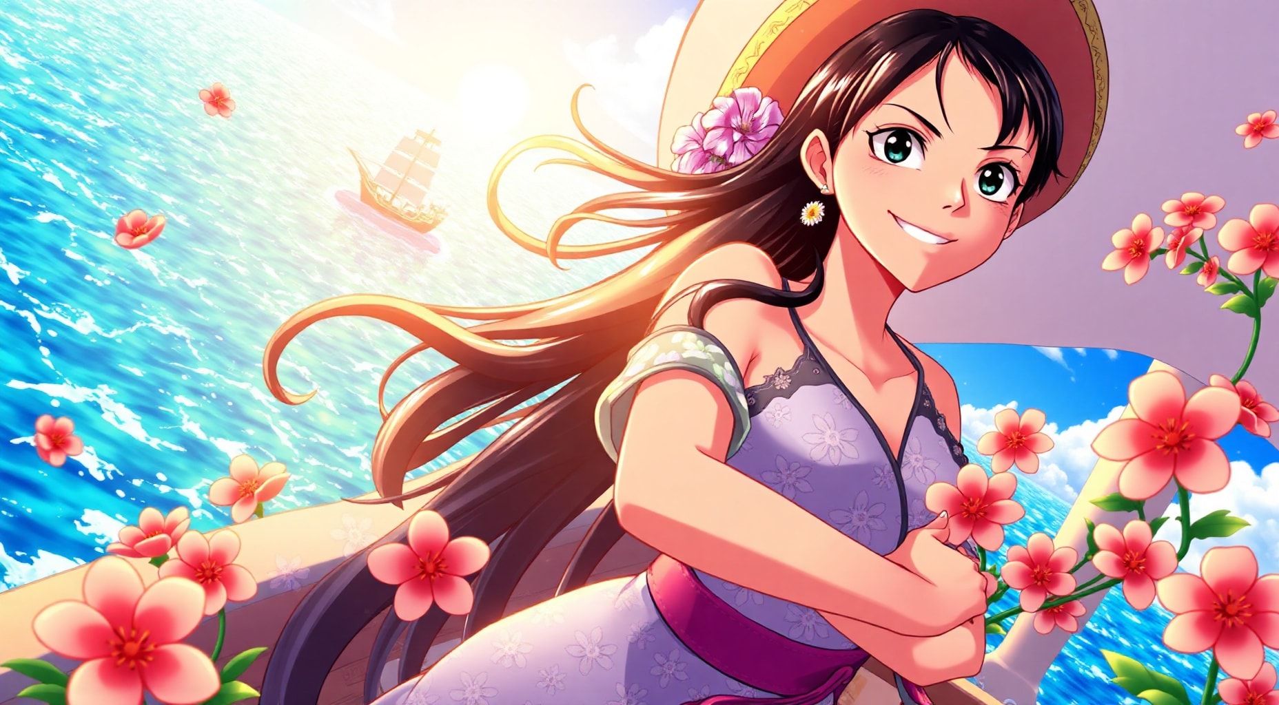 Download Nico Robin From One Piece