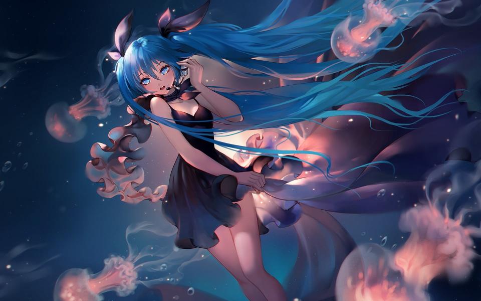 Download anime anime girls Hatsune