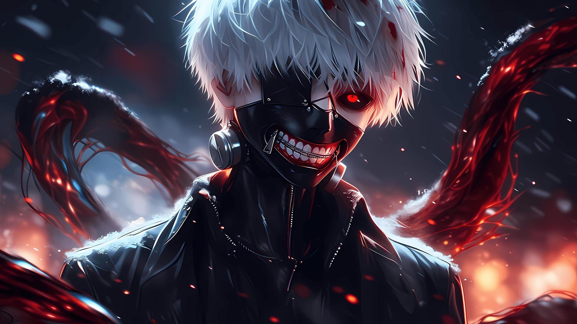 Download Ken Kaneki AI art