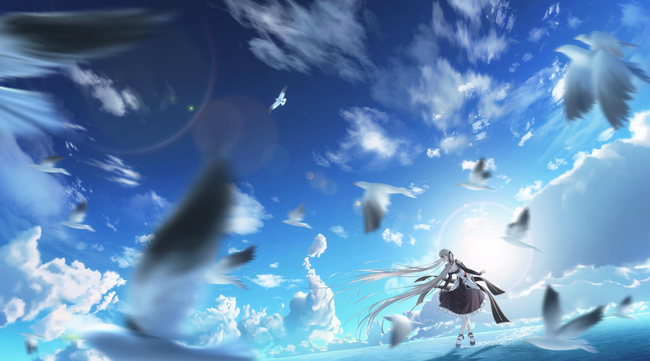 Download Azur Lane Cloud Atmosphere Azure