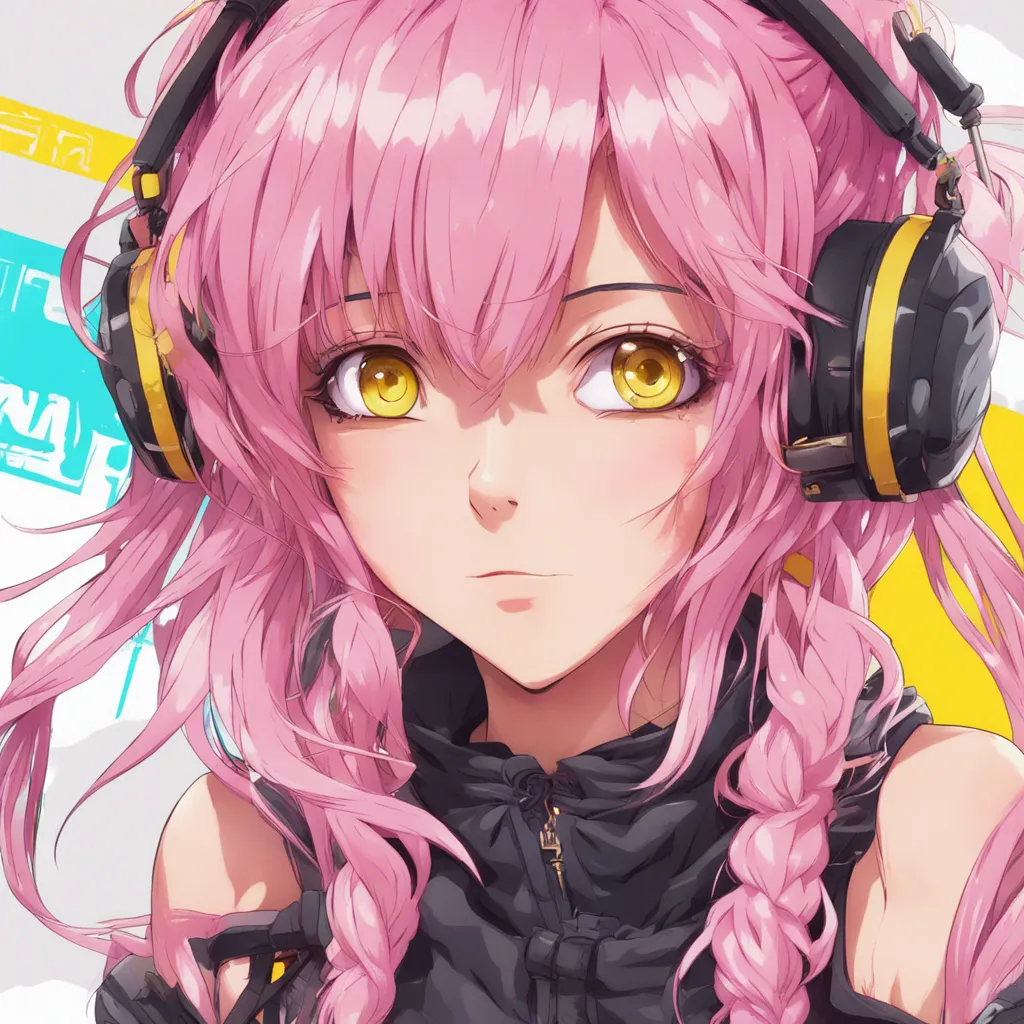 Download Pink Hair Yellow Eyed Anime Trap