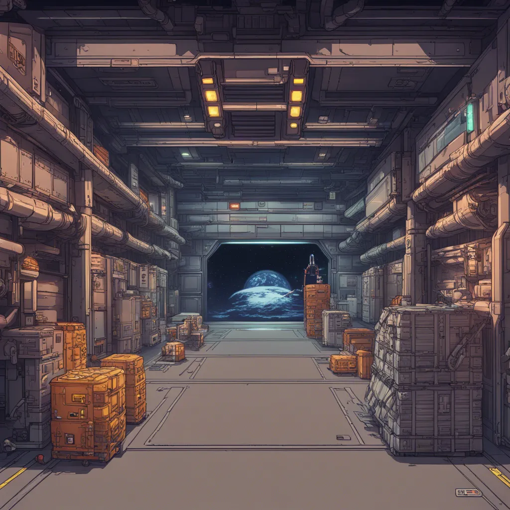 Download Pixel Art Star Wars Cargo Bay