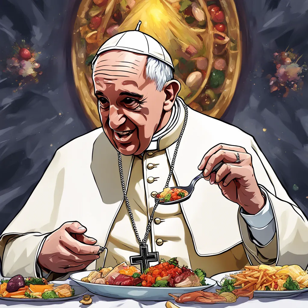 Download Pope Francis Eating Shit