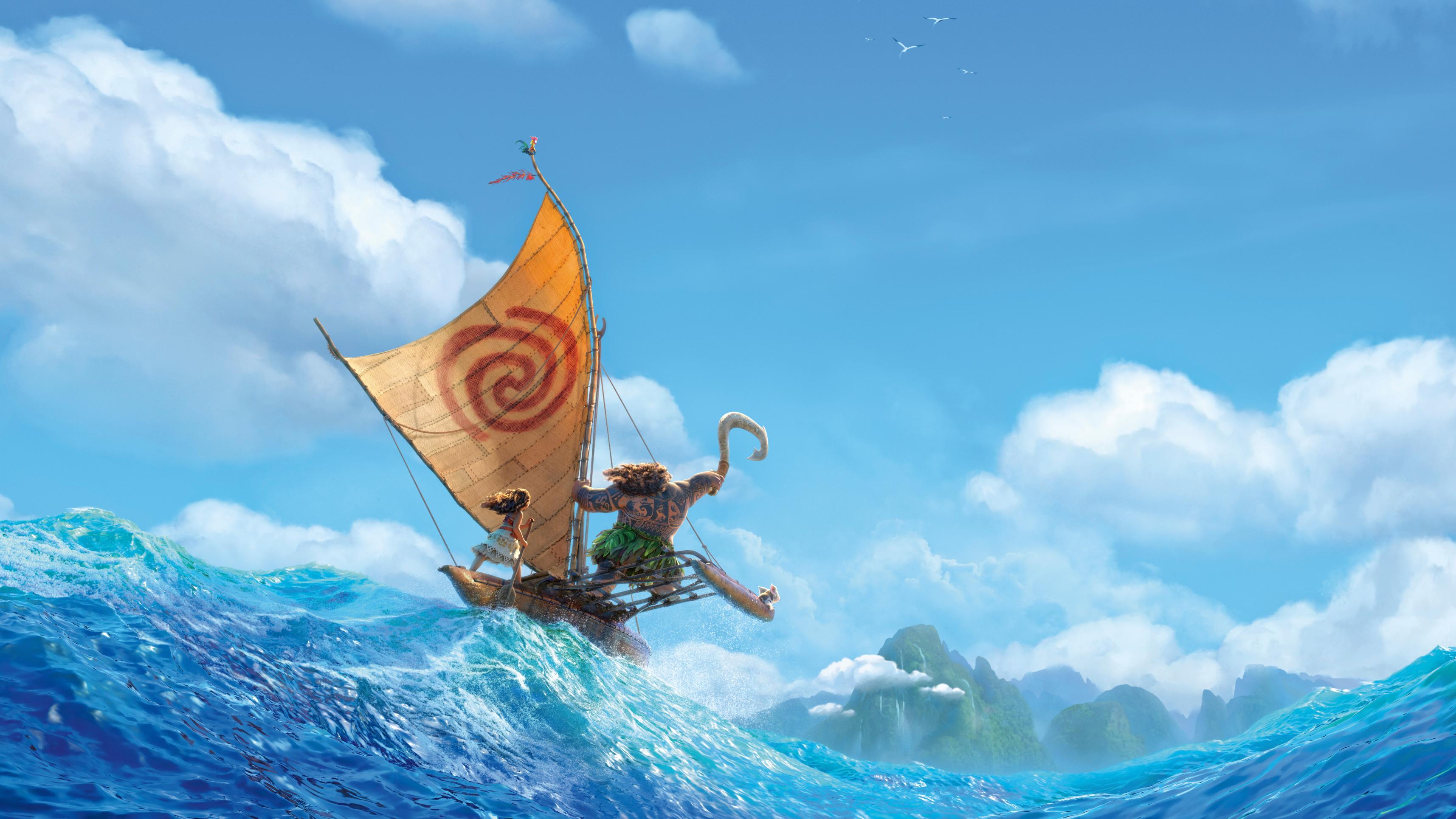 Download 4K Animation Disney Moana