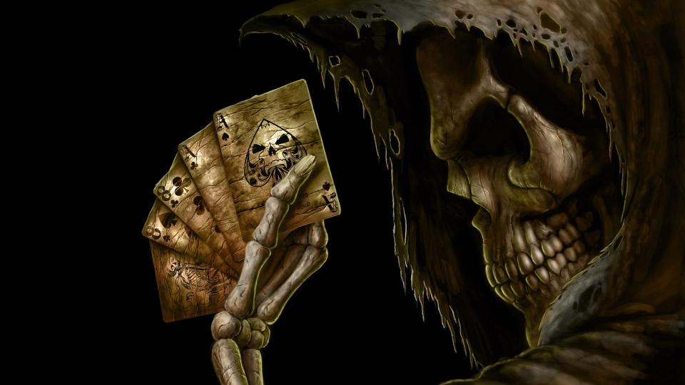 Download skull  death cards