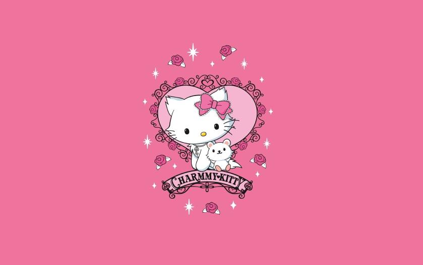 Download pink hello kitty Anime