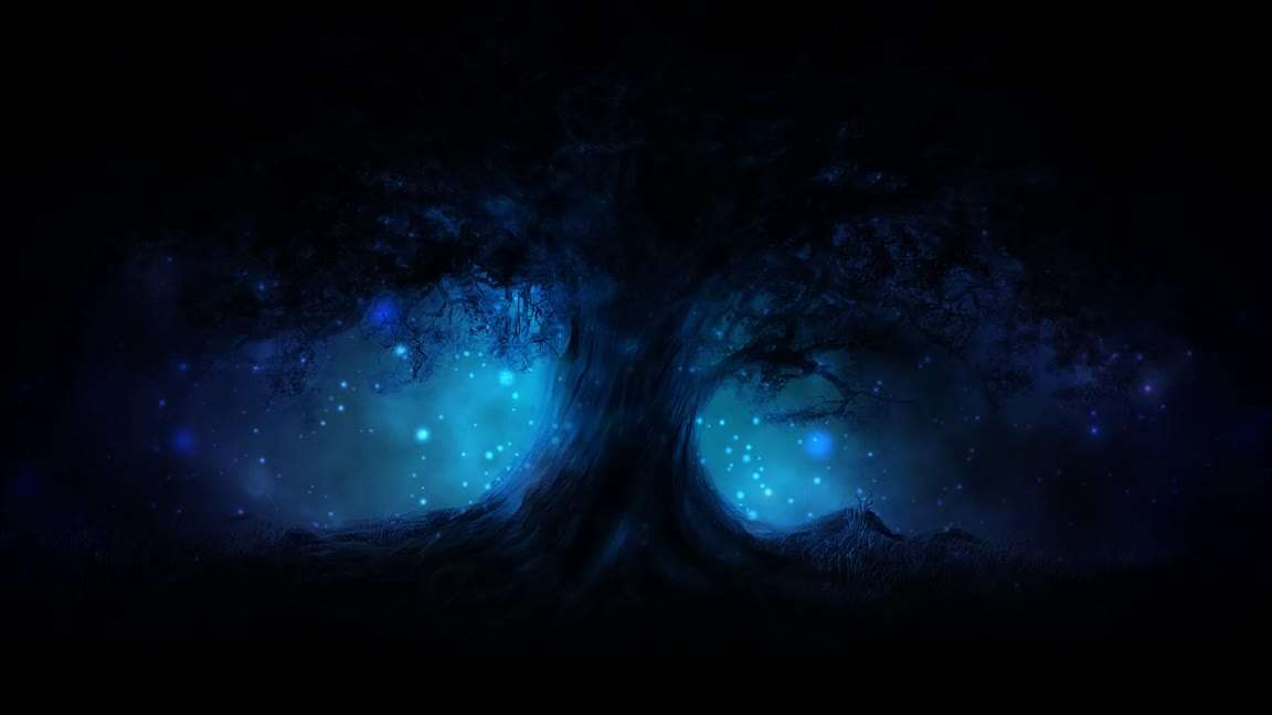 Download Dark Tree Blue