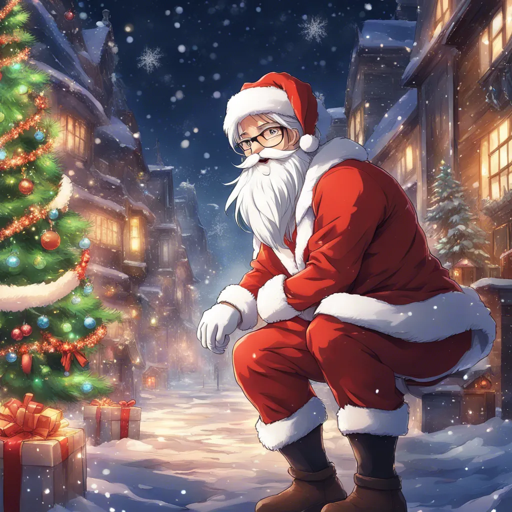 Download Santa Clause White Christmas