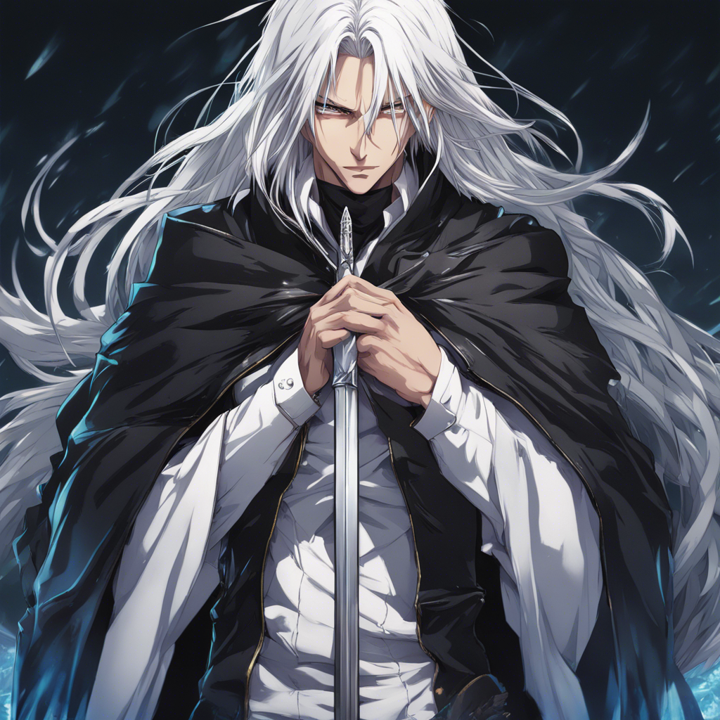 Download Serene Male Assassin With Long White