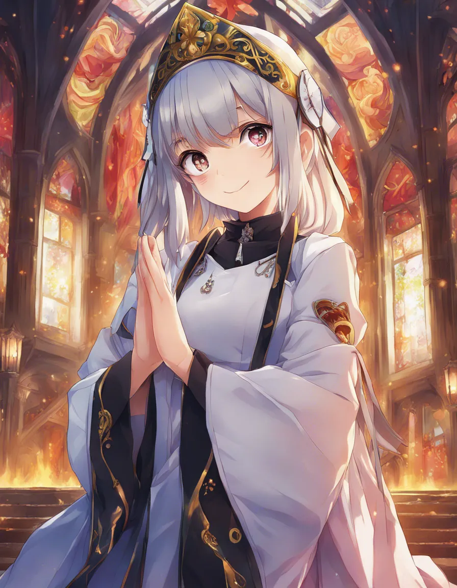 Download Sexy Anime Priest Girl