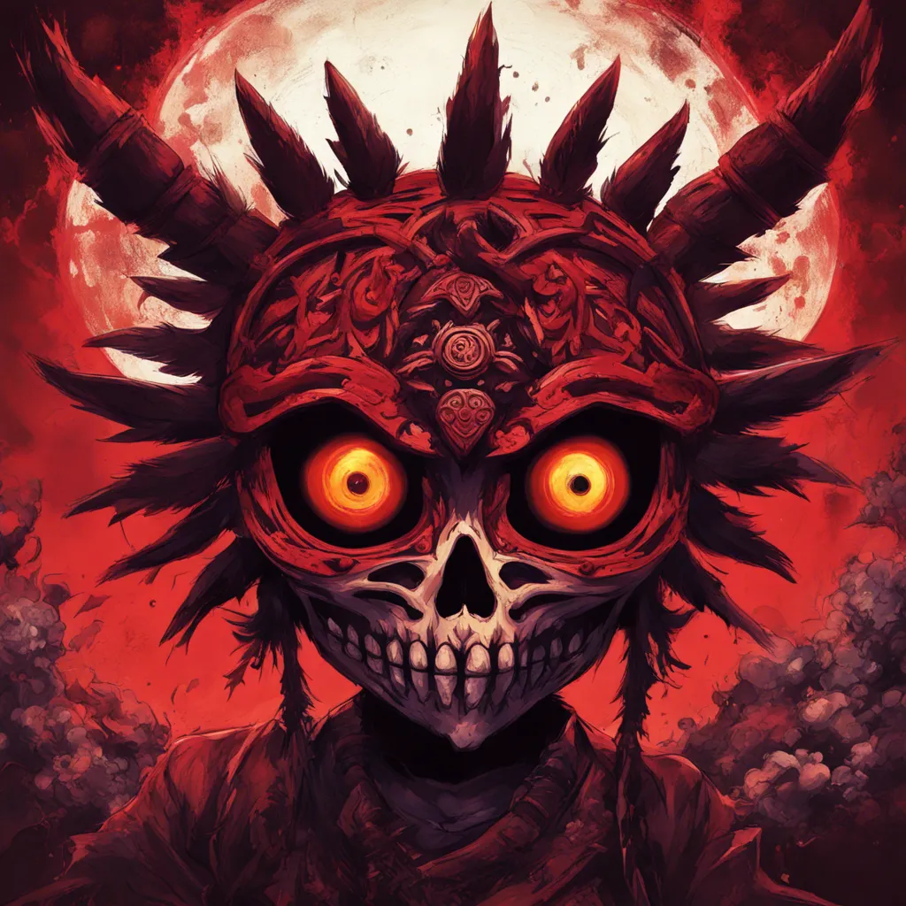 Download Skull Kid Majoras Mask Dark Satanic