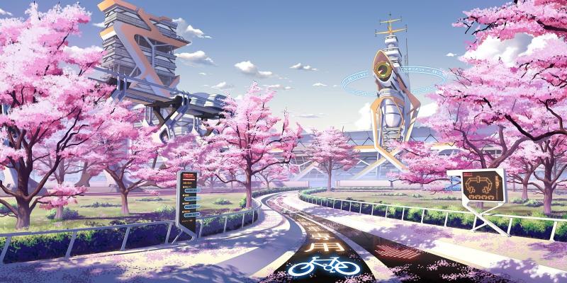 Download anime cherry blossom seasons