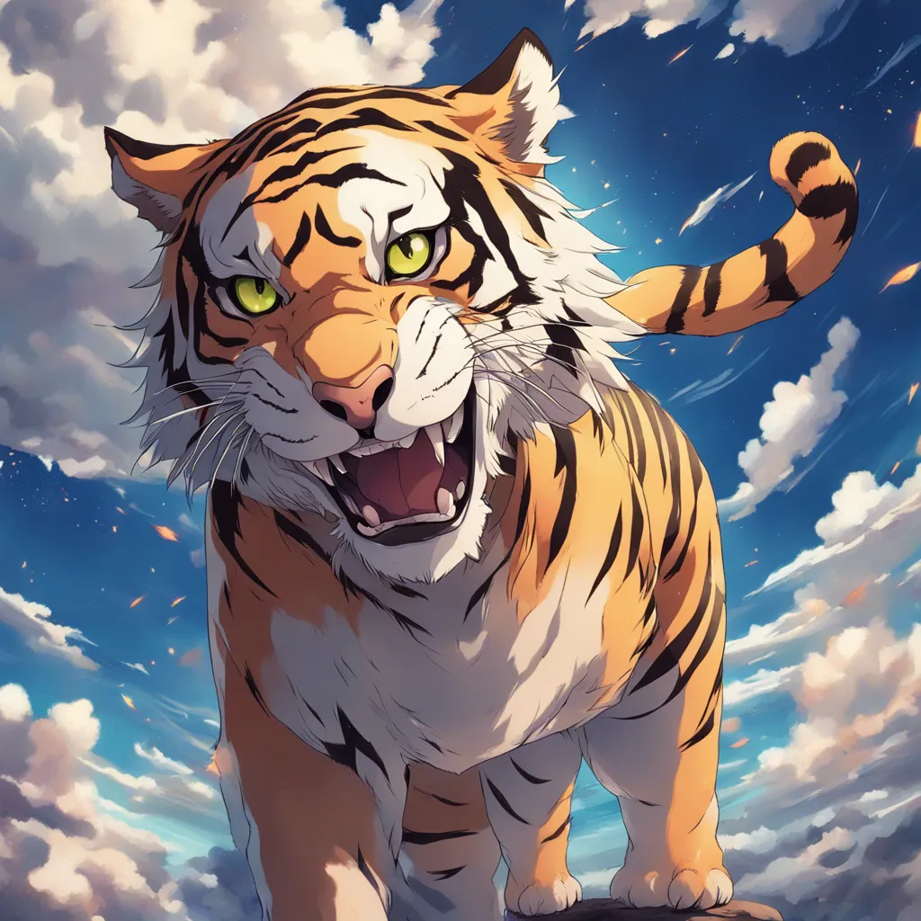 Download Tiger In The Sky With Anime