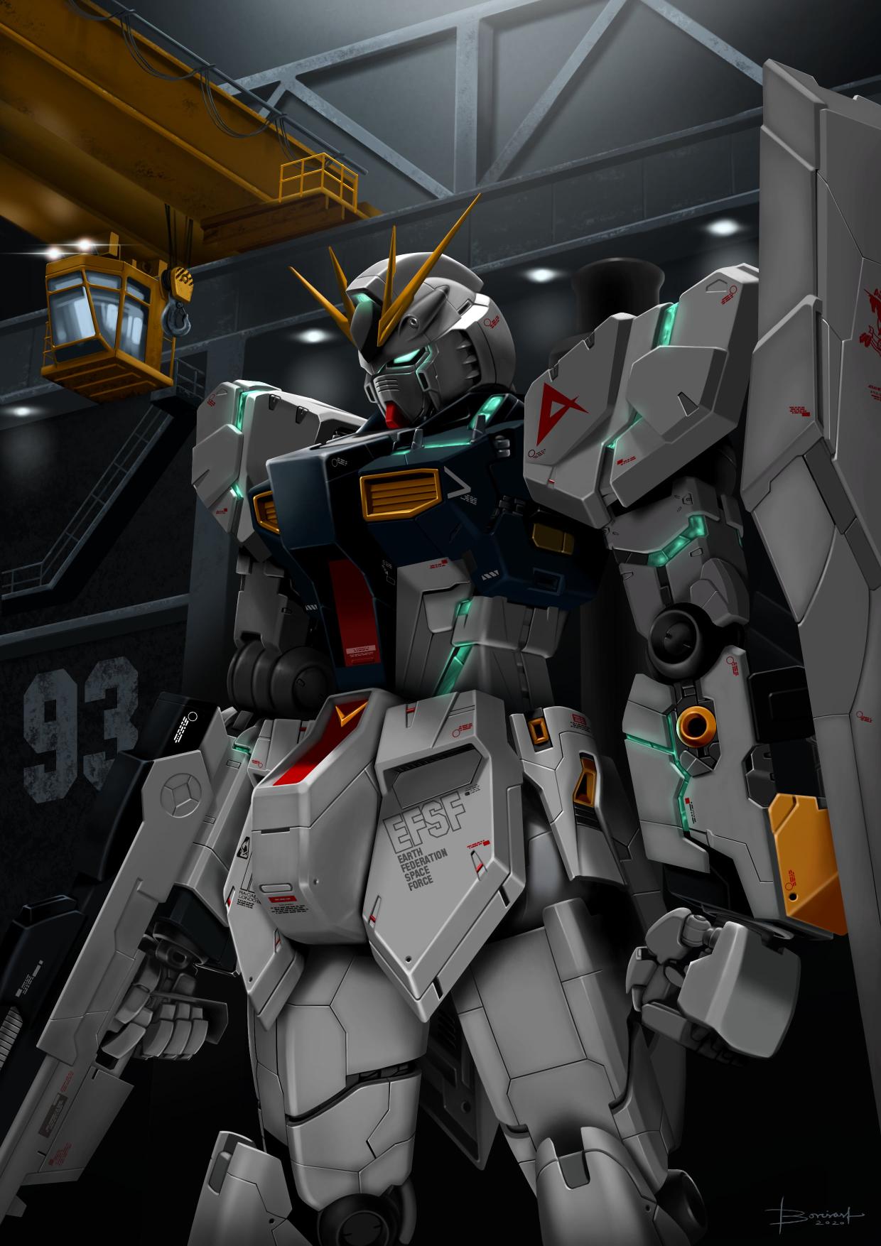 Download anime mech Gundam Mobile