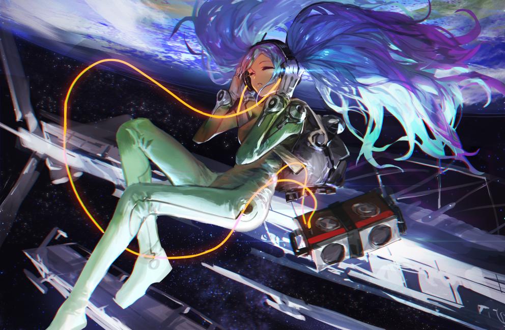 Download Hatsune Miku Vocaloid Art Graphics