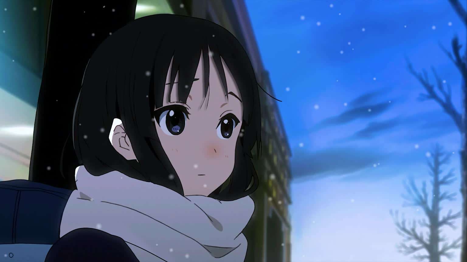 Download Mio Akiyama Waiting In The Snow